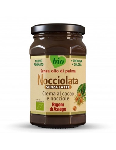 Organic Dairy-Free Hazelnut 325 gr Rigoni di Asiago