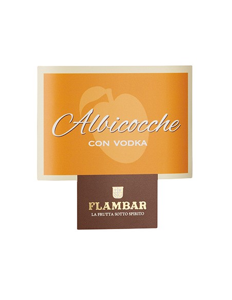 Albaricoques con Vodka 640 gr Mazzetti