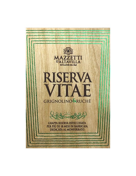 Riserva Vitae Casete 70 cl Mazzetti