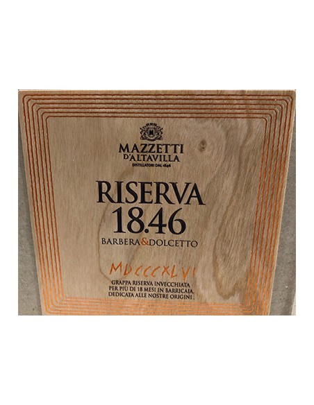Riserva Cassetta 18.46 70 cl Mazzetti