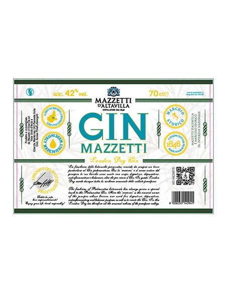 Gin 70 cl Mazzetti