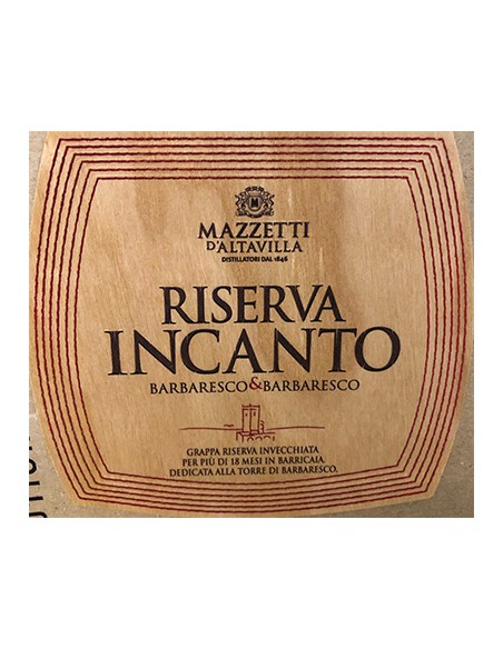 Riserva Incanto Casete 70 cl Mazzetti