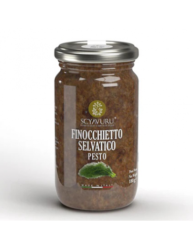 Pesto de fenouil sauvage 160 gr Scyavuru