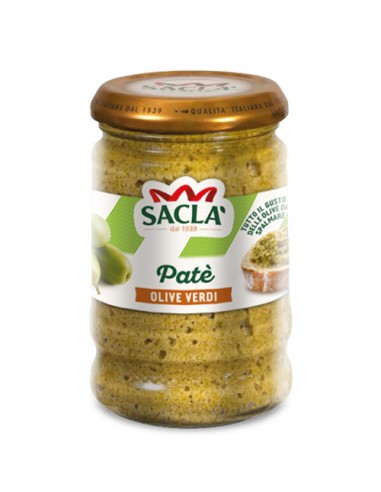 Green Olive Pâté 190 gr Saclà