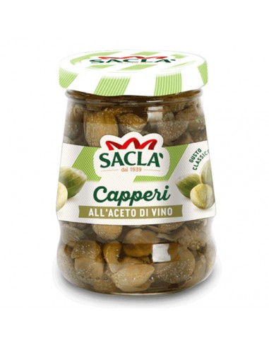 Capers Vinegar 95 gr Saclà