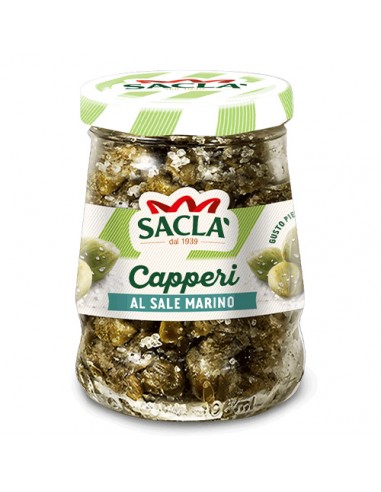 Alcaparras en Sal 65 gr Saclà