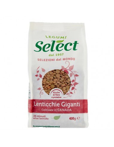 Lentejas Gigantes 400 gr Select