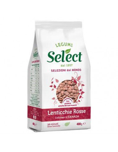 Lentejas rojas 400 gr Select