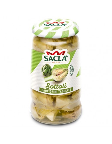 Sottoli Cut artichokes 285 gr Saclà