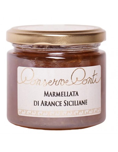 Marmelade d'oranges siciliennes 190 gr Conserve Conti