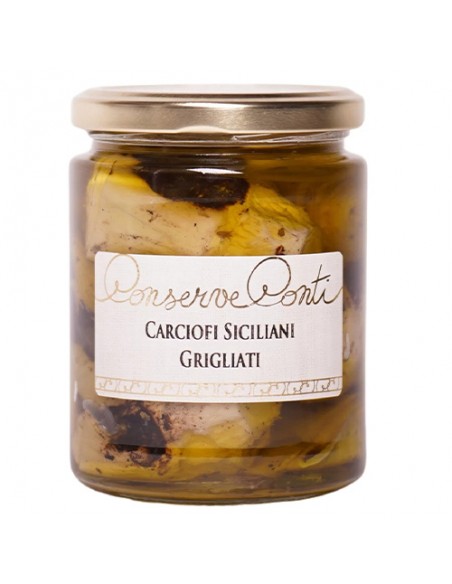 Carciofi Siciliani Grigliati 270 gr Conserve Conti