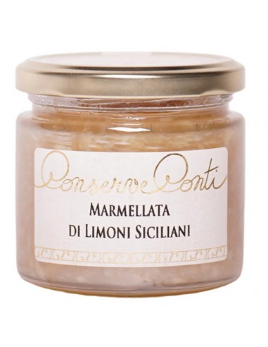 Confiture de citron sicilienne 190 gr Conserve Conti