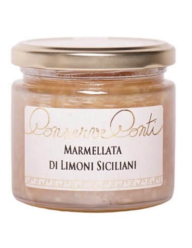 Marmellata di Limoni Siciliani 190 gr Conserve Conti