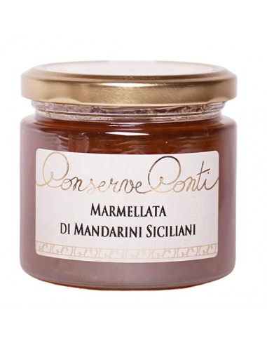 Mandarine marmalade 190 gr Conserve Conti