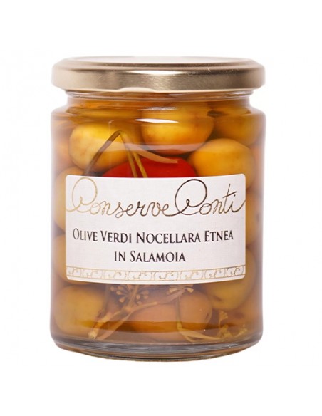 Aceitunas Verdes En Salmuera 170 gr Conserve Conti