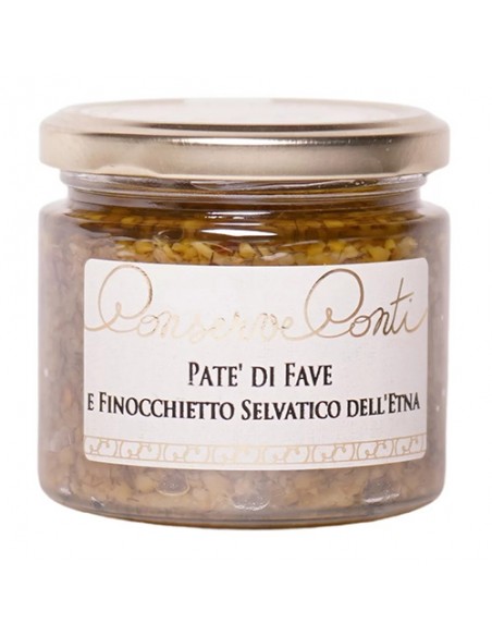 Patè di Fave e Finocchietto 190 gr Conserve Conti