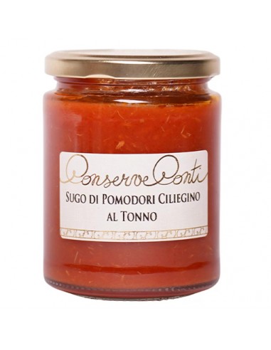 Cherry Tomato Sauce with Tuna 270 gr Conserve Conti