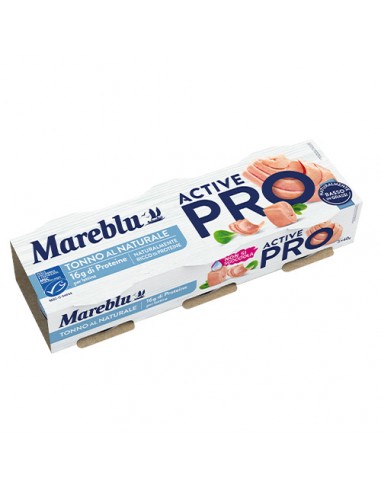 Active Pro Natural Thunfisch 60 gr x 3 Mareblu