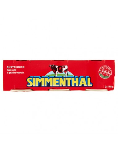 Carne en conserva 140 gr x 3 Simmenthal