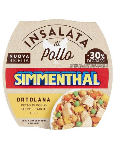 Ensalada De Pollo Ortolana 160 gr Simmenthal