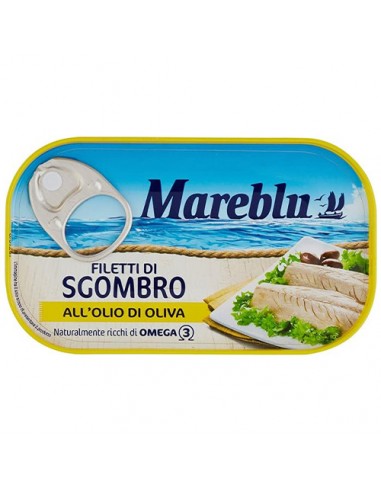 Filetes de caballa 90 gr Mareblu