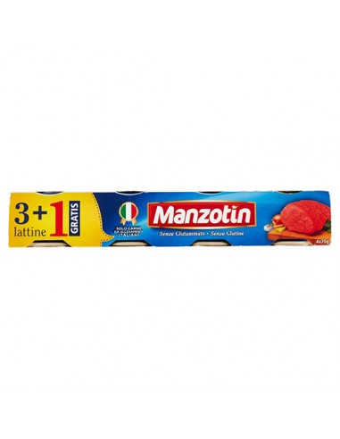 Carne en conserva 3+1 X 70 gr Manzotin