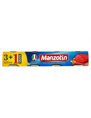 Carne in Scatola 3+1 X 70 gr Manzotin