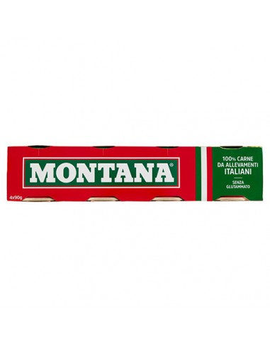 Carne Montana 90 gr X 4 Montana
