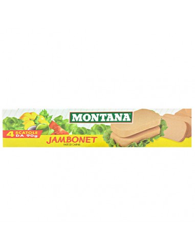 Carne Montana Jambonet 90 gr X 4 Montana