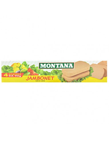 Fleisch Montana Jambonet 90 gr X 4 Montana