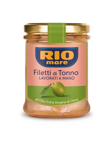 Filetti di Tonno all'Olio Extra Vergine d'Oliva 180 gr Rio Mare