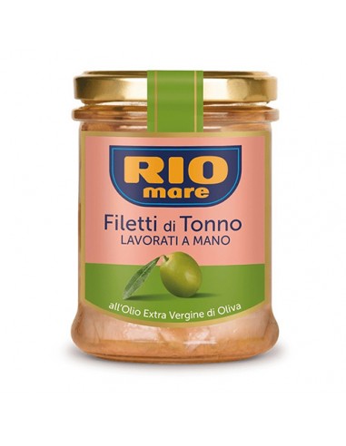 Tuna fillets in extra virgin olive oil 180 gr Rio Mare