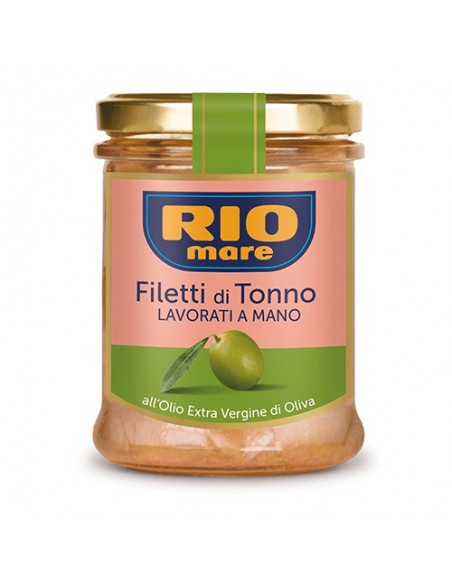 Filetti di Tonno all'Olio Extra Vergine d'Oliva 180 gr Rio Mare