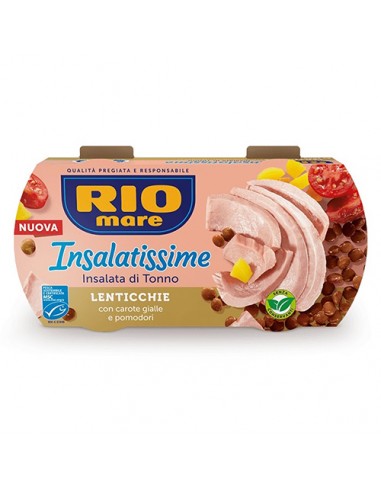 Insalatissime Atún y Lentejas 160 gr Rio Mare