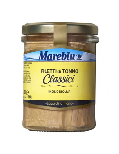 Classic Tuna Fillets 180 gr Mareblu