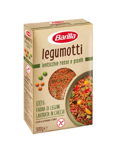 Legumotti Lentejas Rojas Y Guisantes 300 gr Barilla