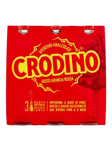 Crodino Arancia Rossa 3 X 17,5 cl Crodino