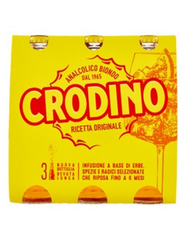 Crodino Biondo 3 X 17,5 cl Crodino