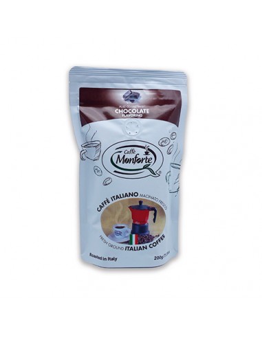 Ground Chocolate Coffee 200 gr Caffè Monforte