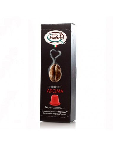 Espresso Aroma 10 pz Caffè Monforte