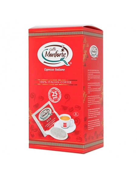 Espresso Pods 25 pz Caffè Monforte