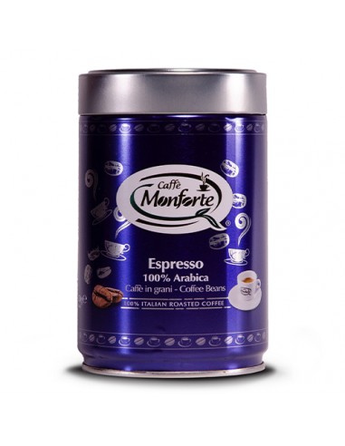 Espresso in Arabica beans 250 gr Caffè Monforte