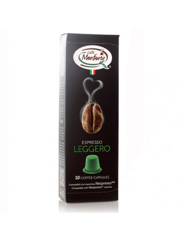 Espresso Leggero 10 pz Caffè Monforte