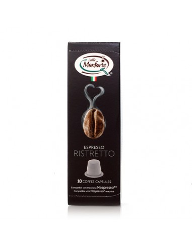 Espresso Ristretto 10 pz Caffè Monforte
