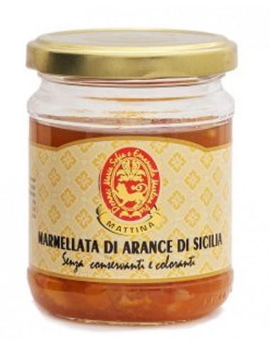 Marmellata Di Arance Di Sicilia 200 gr F.Mattina e C