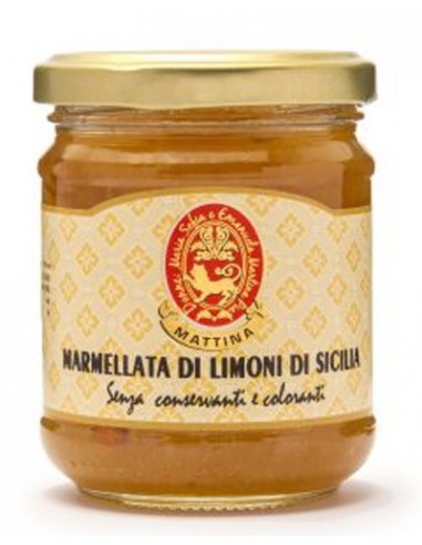 Marmellata Di Limoni Di Sicilia 200 gr F.Mattina e C