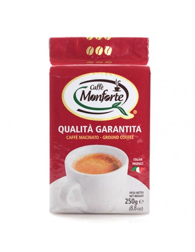 Monforte Macinato Qualità Garantita 250 gr Caffè Monforte