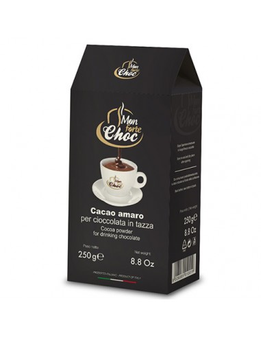 Bitterer Kakao von MonforteChoc 250 gr Caffè Monforte