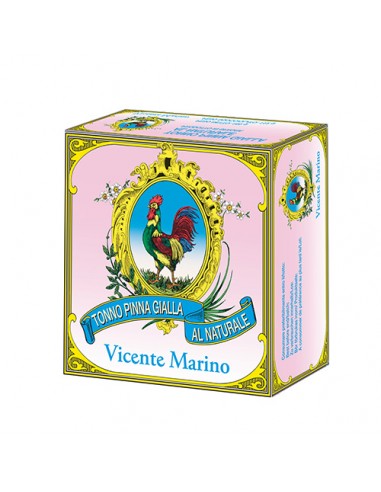 Natural Yellow Fin Tuna 24 x 160 gr Vicente Marino