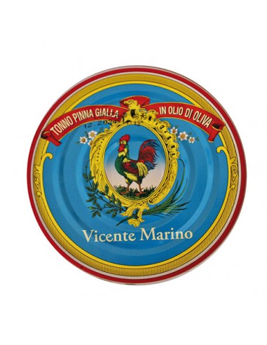 Yellow Fin Tuna in Olive Oil 160 gr Vicente Marino